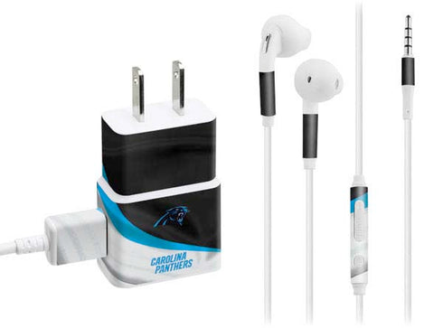 NFL Carolina Panthers Phone Charger Skin